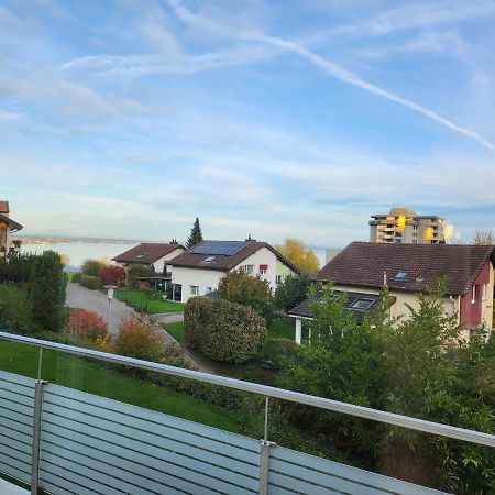 Ferienwohnung Am Bodensee Mit Seesicht Und Wellness Rorschacherberg Ngoại thất bức ảnh